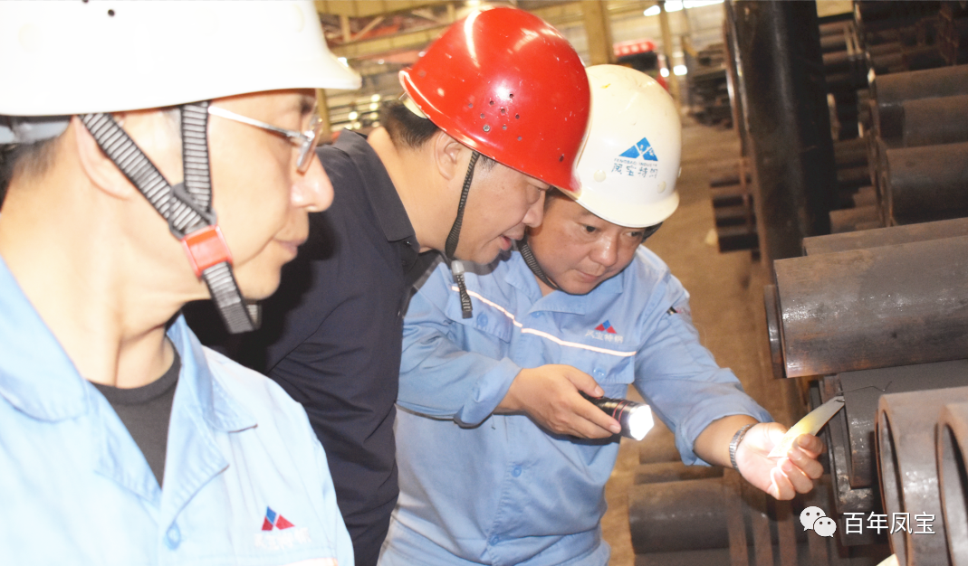 李静敏总经理对乐动登陆官网管业159厂例行安全综合检查