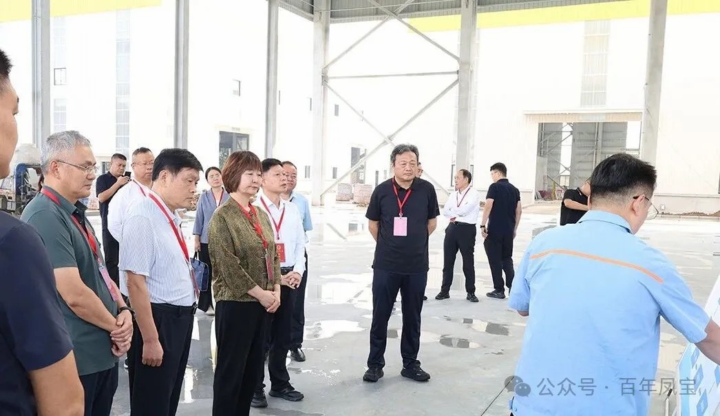 林州市人大工作组视察乐动登陆官网管业860项目和大通物流园拆车项目